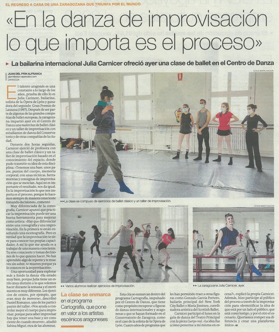 Imagen prensa Centro de Danza